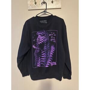 Taylor Swift The Eras Tour Black Crewneck Sweatshirt